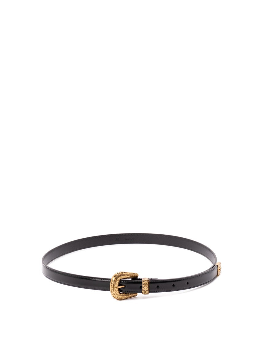 Valentino Garavani `Vlogo Signature` Leather Belt