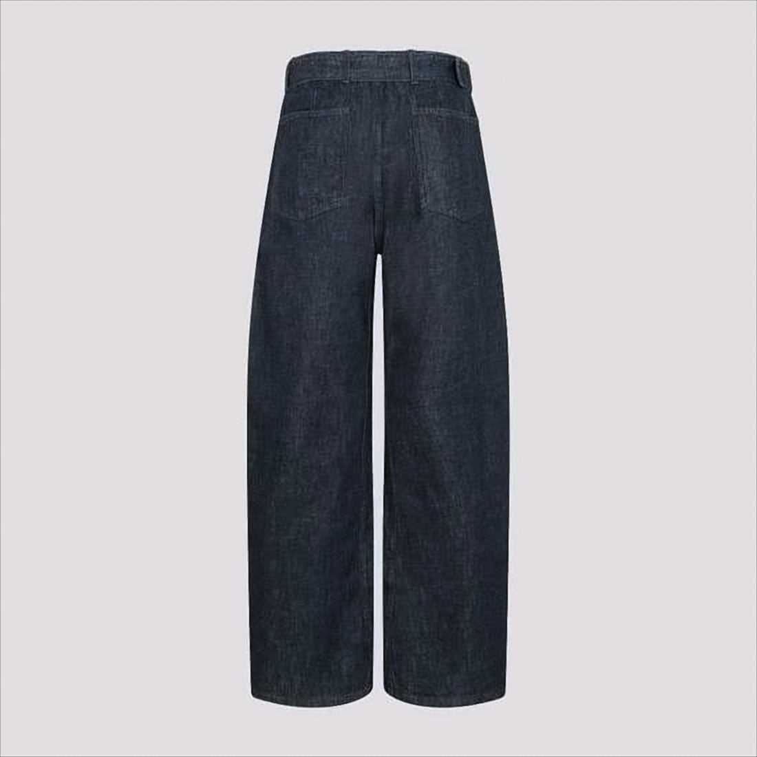 Lemaire Wide-Leg High Waisted Denim Pants