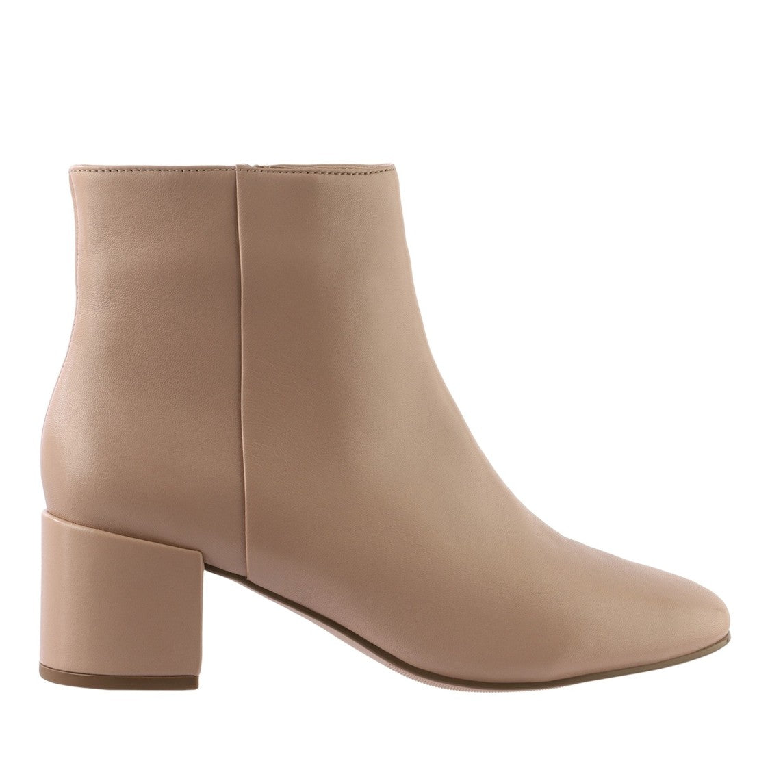 Högl Beige Daydream Leather Block Heel Boots