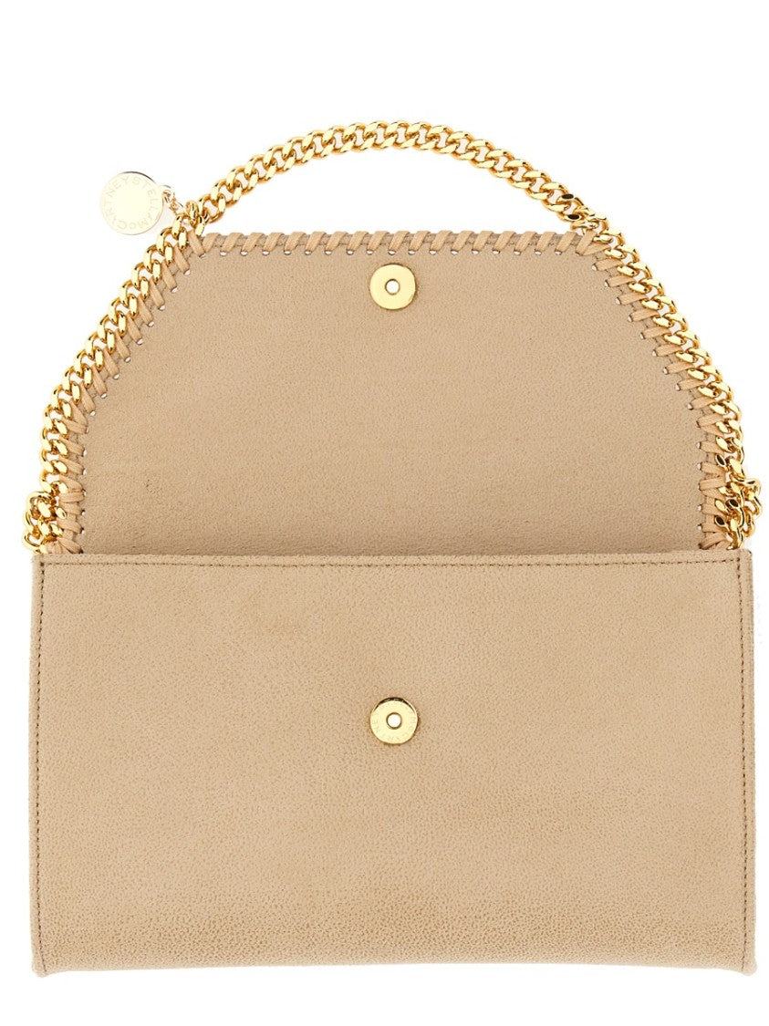 Stella Mccartney Neutrals Falabella Polyester Chain Bag