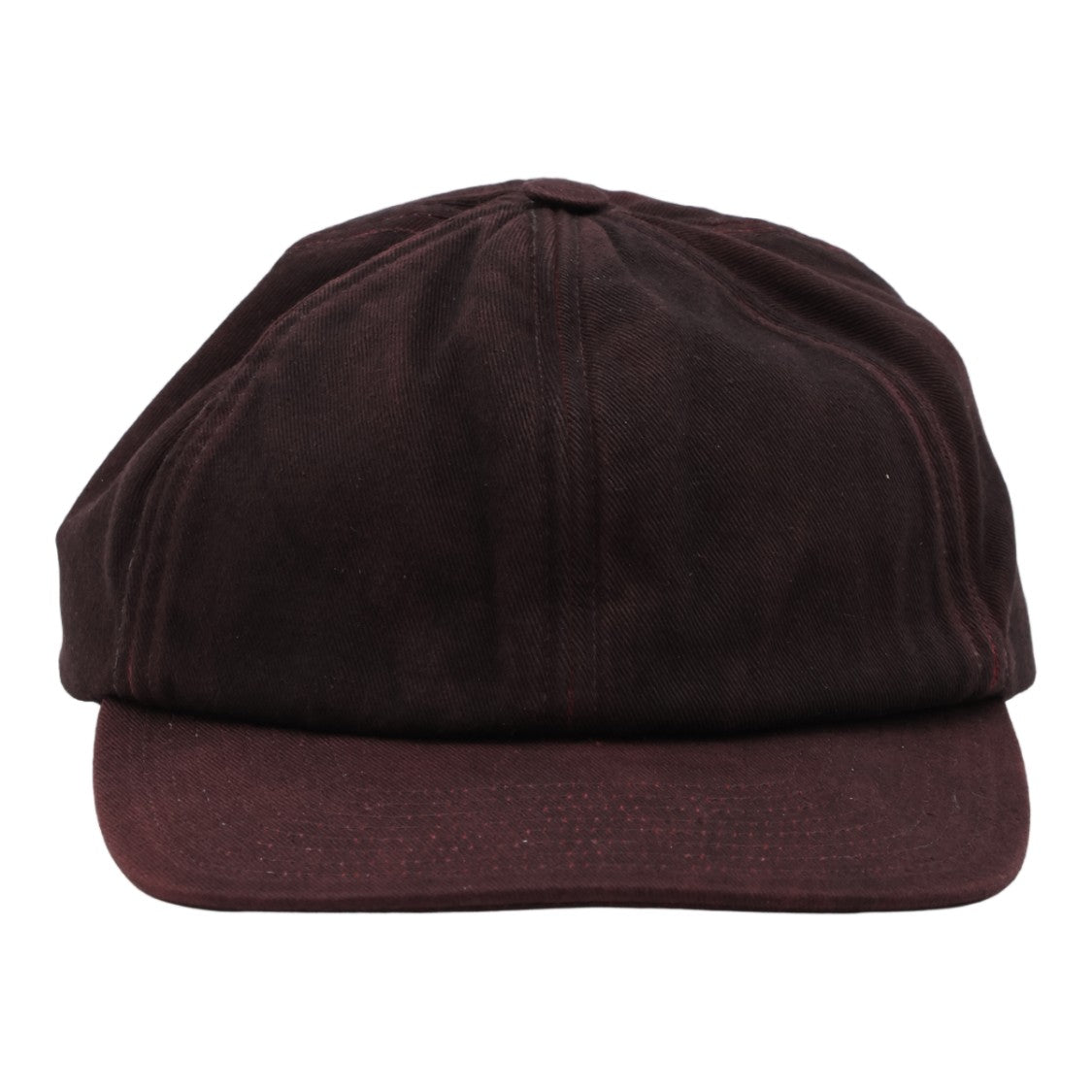 Maison Margiela Textured Dark Brown Cap With Adjustable Strap