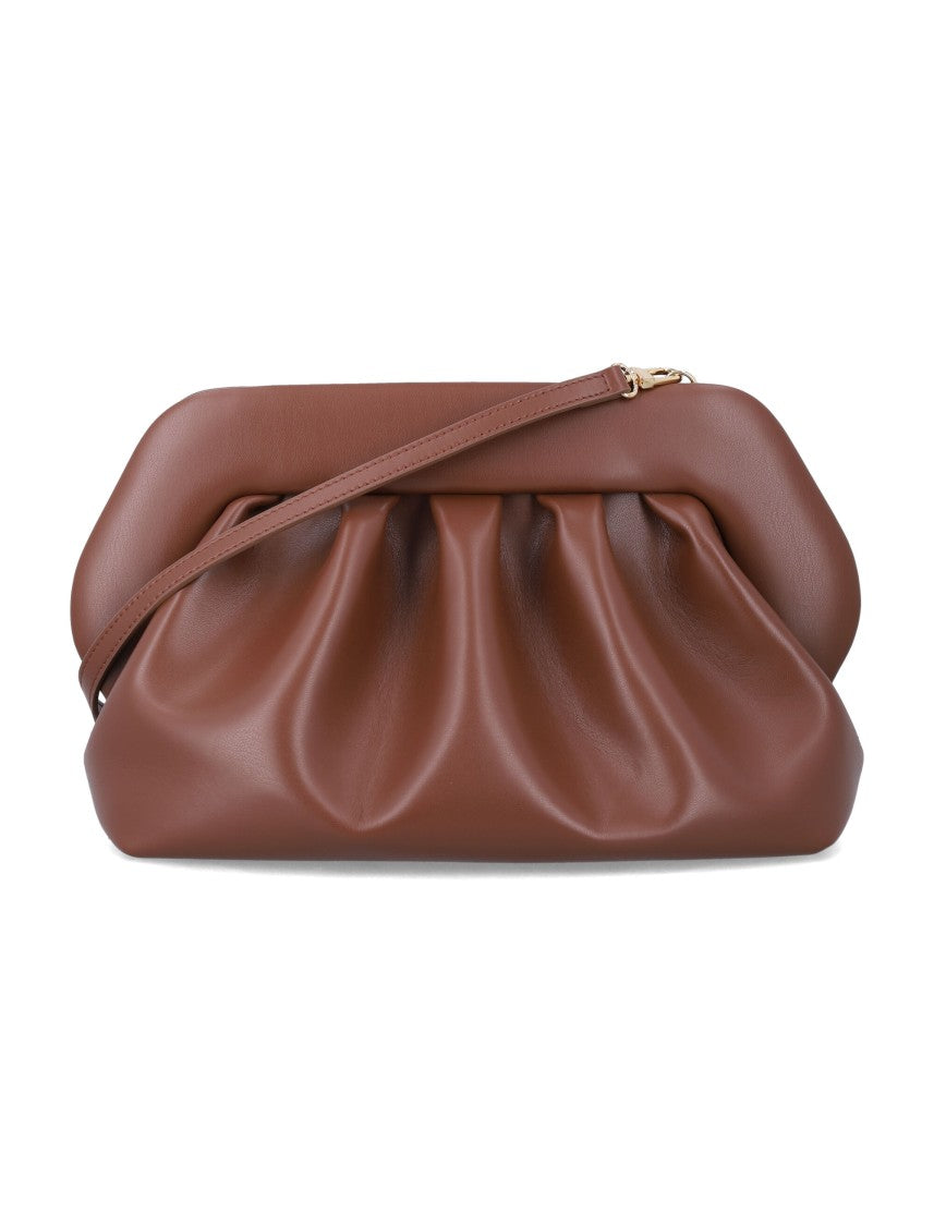 Themoirè Sculptural Vegan Fabric Clutch With Magnetic Closure