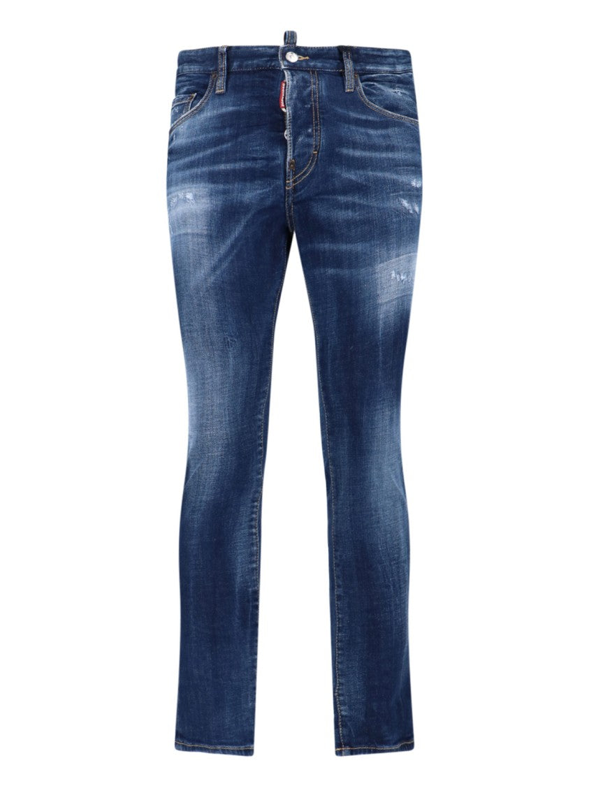 Dsquared2 Straight-Leg Jeans With Traditional Five-Pocket Design