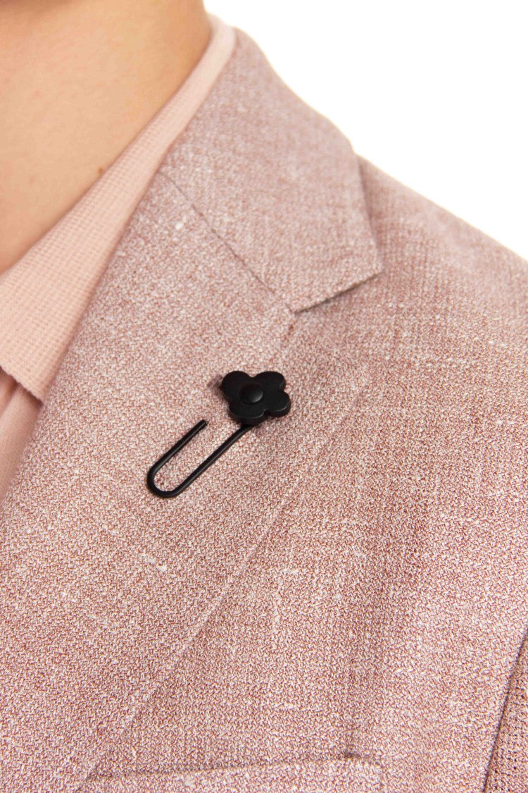 Lardini Textured Linen-Wool Jacket