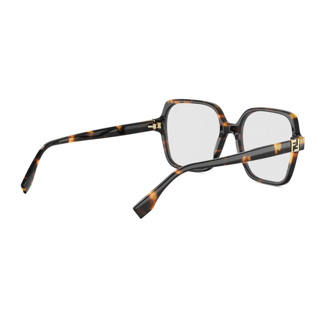Fendi Havana Forever Fendi Acetate Square Sunglasses