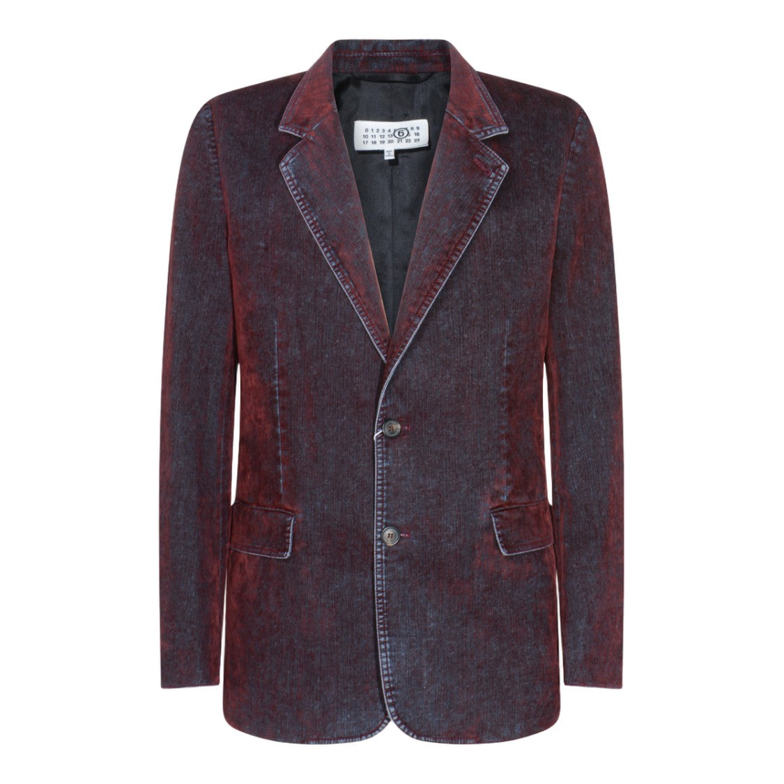 Mm6 By Maison Margiela Tailored Casual Jacket With Notched Lapel