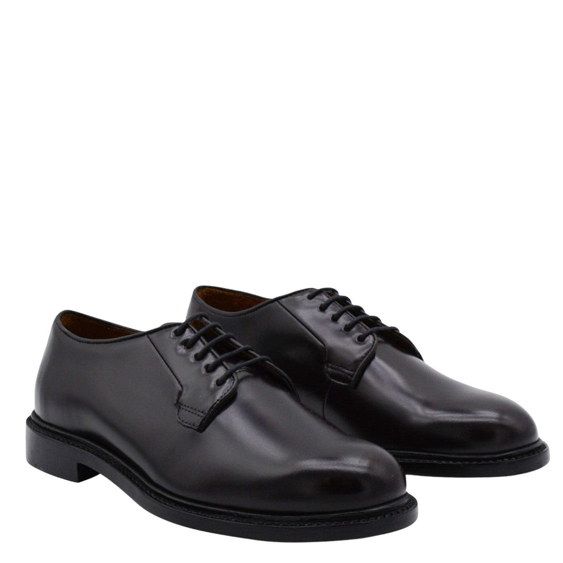 Sebago Polished Leather Men's Flat Shoes