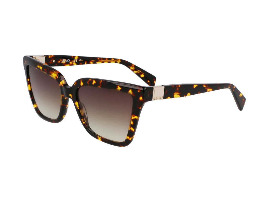 Liu Jo Lj803s Tortoiseshell Oversized Square Sunglasses