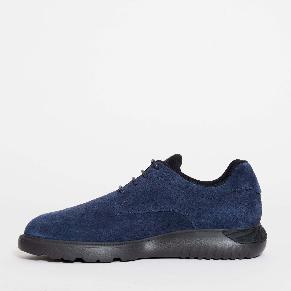 Hogan Blue Suede Lace-Up Shoes