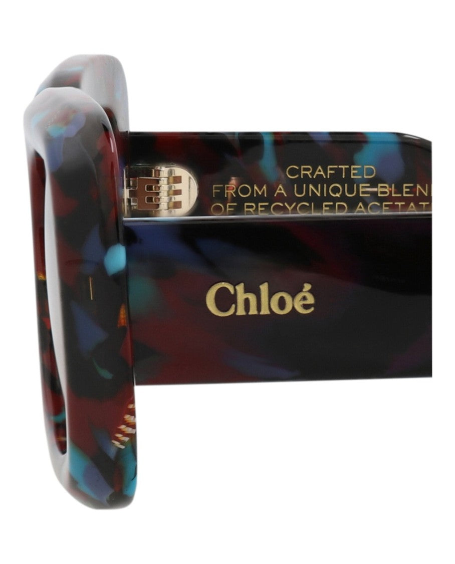 Chloé Square-Frame Recycled Acetate Sunglasses