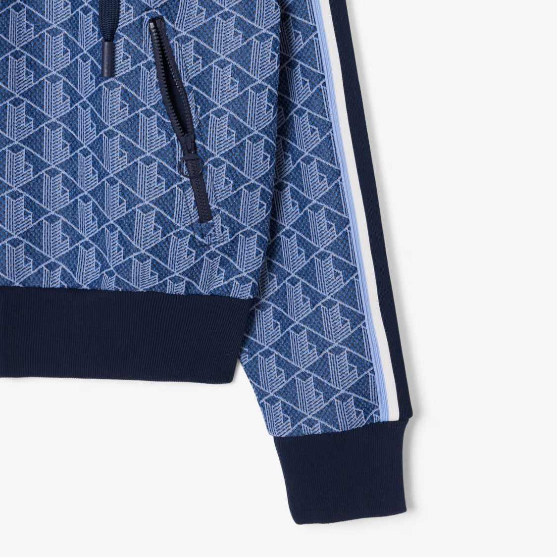 Lacoste Jacquard Monogram Hoodie