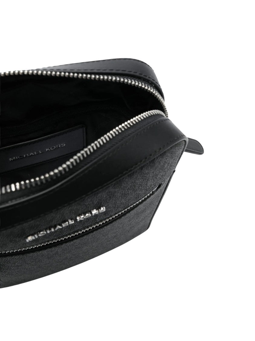 Michael Kors Varick Monogram Messenger Bag