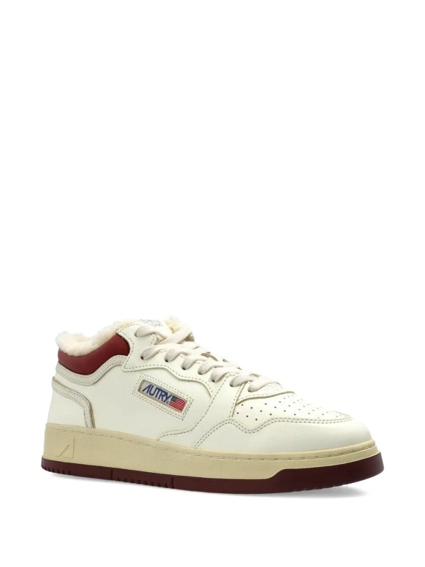 Autry Med-Way Leather Sneakers