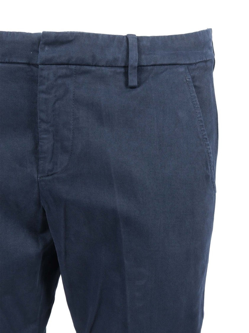 Dondup Navy Gaubert Tailored Pants