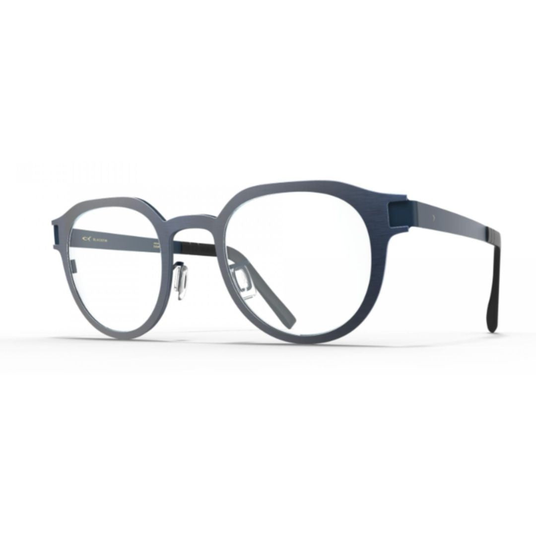 Blackfin Bf1087 Bolton Round Lens Beta-Titanium Eyeglasses With Matte Finish
