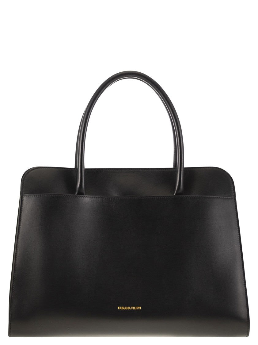 Fabiana Filippi Large Handbag With Metal Accessory