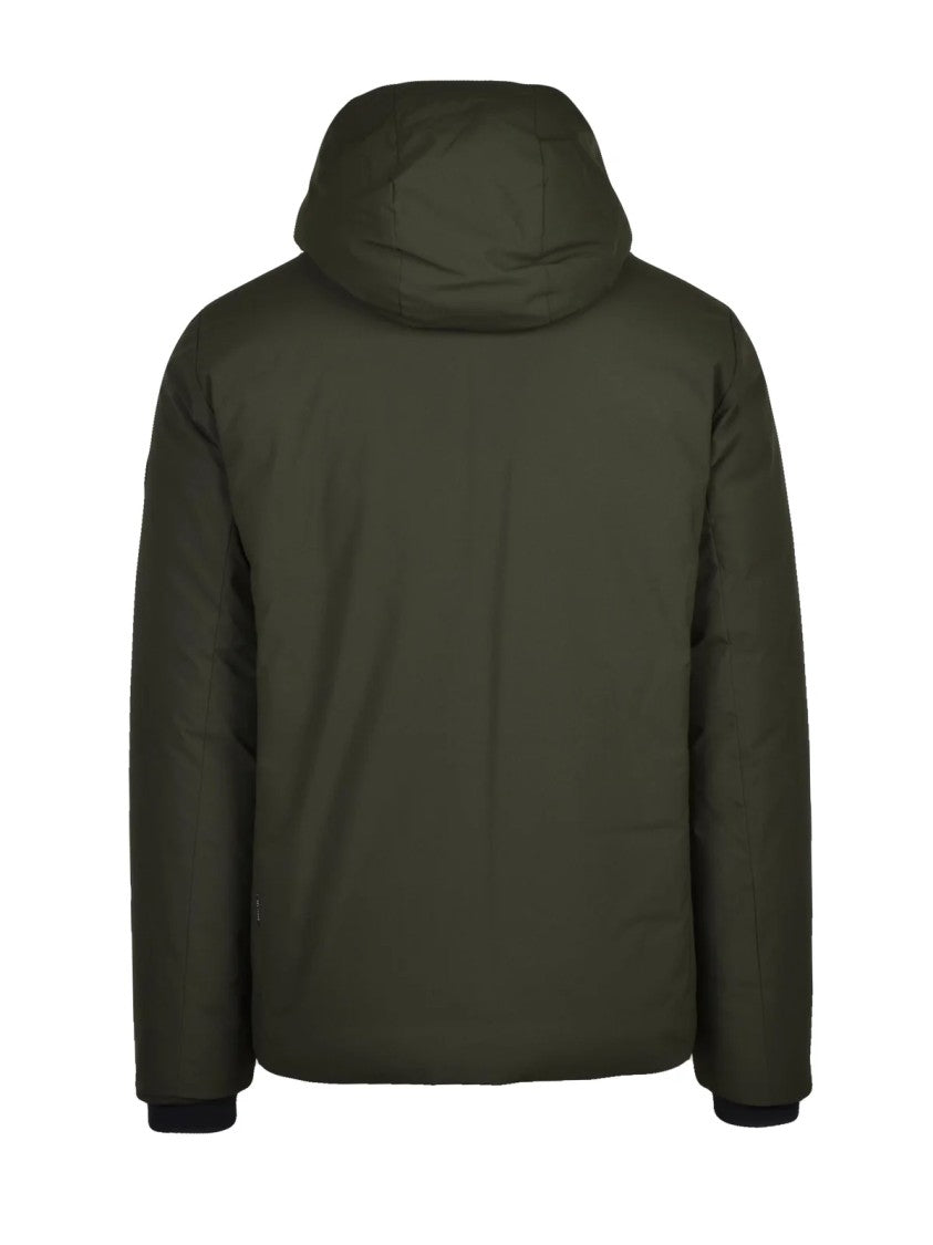 Save The Duck Green Recycled Polyester Down Coat