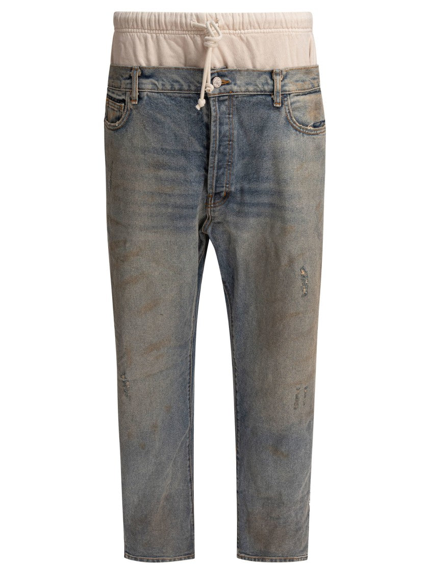 Rrr123 Distressed Denim Jeans