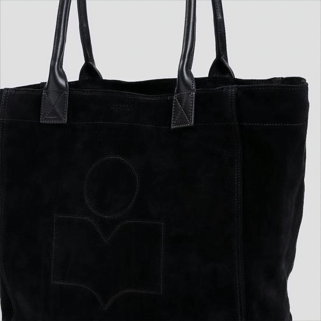 Isabel Marant Soft Suede Tote Bag With Sturdy Leather Handles