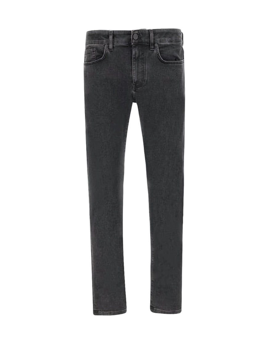Pt Torino Slim Fit Black Denim Pants