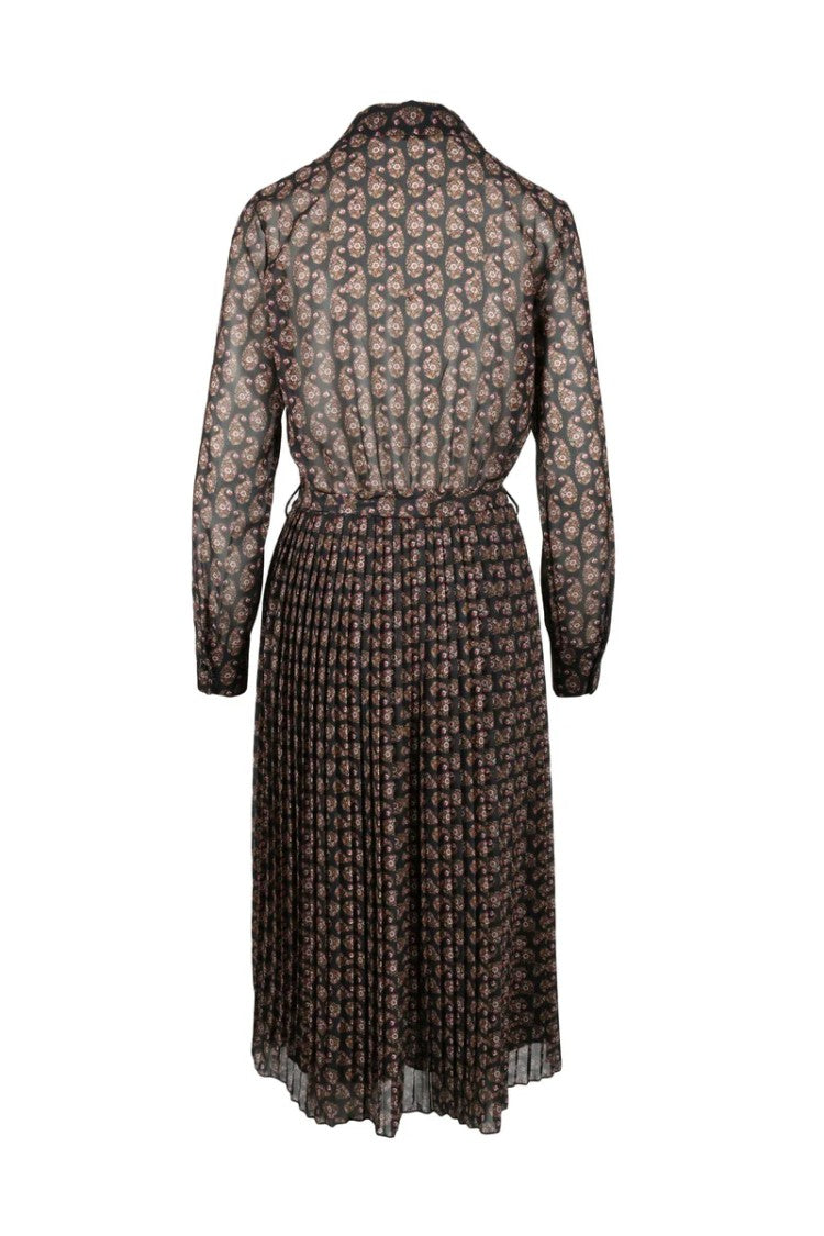 Think Black Polyester Dress