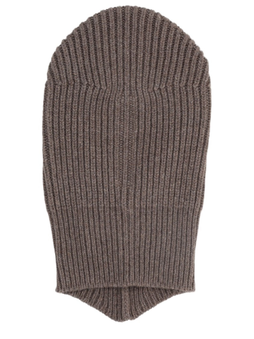 Rick Owens Porterville Ribbed Knit Cashmere-Blend Balaclava