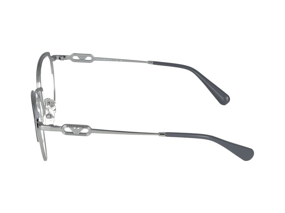 Emporio Armani Eyeglasses 0Ea1150 3370 Shiny Silver/Grey 51/18/140