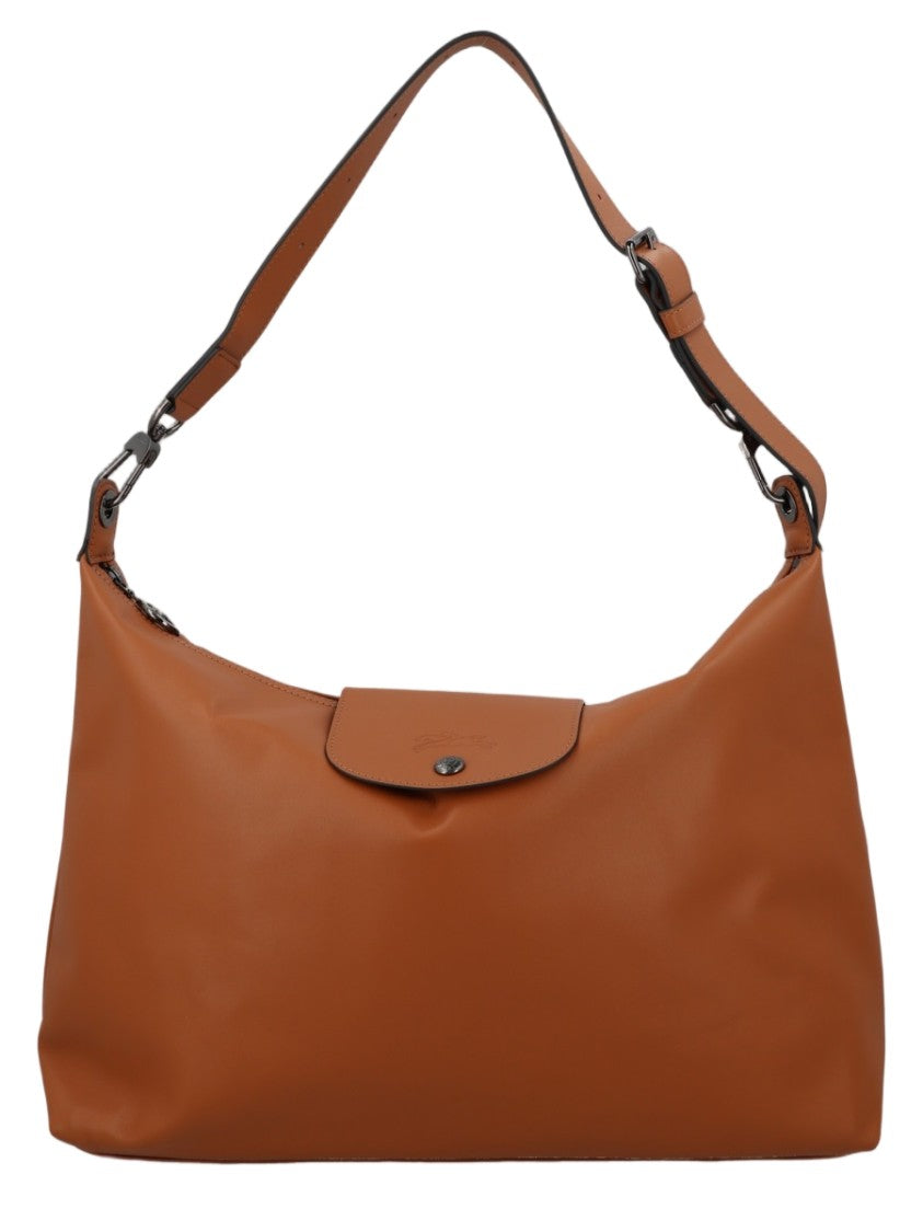 Longchamp Le Pliage Xl Xtra Leather Flap Hobo Bag