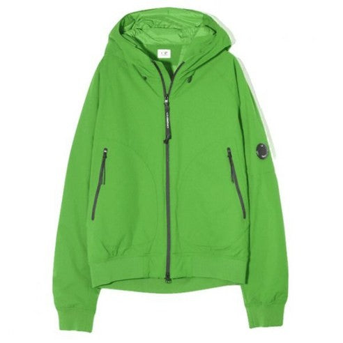 C.P. Company Green Casual Jacket With Zipper Details