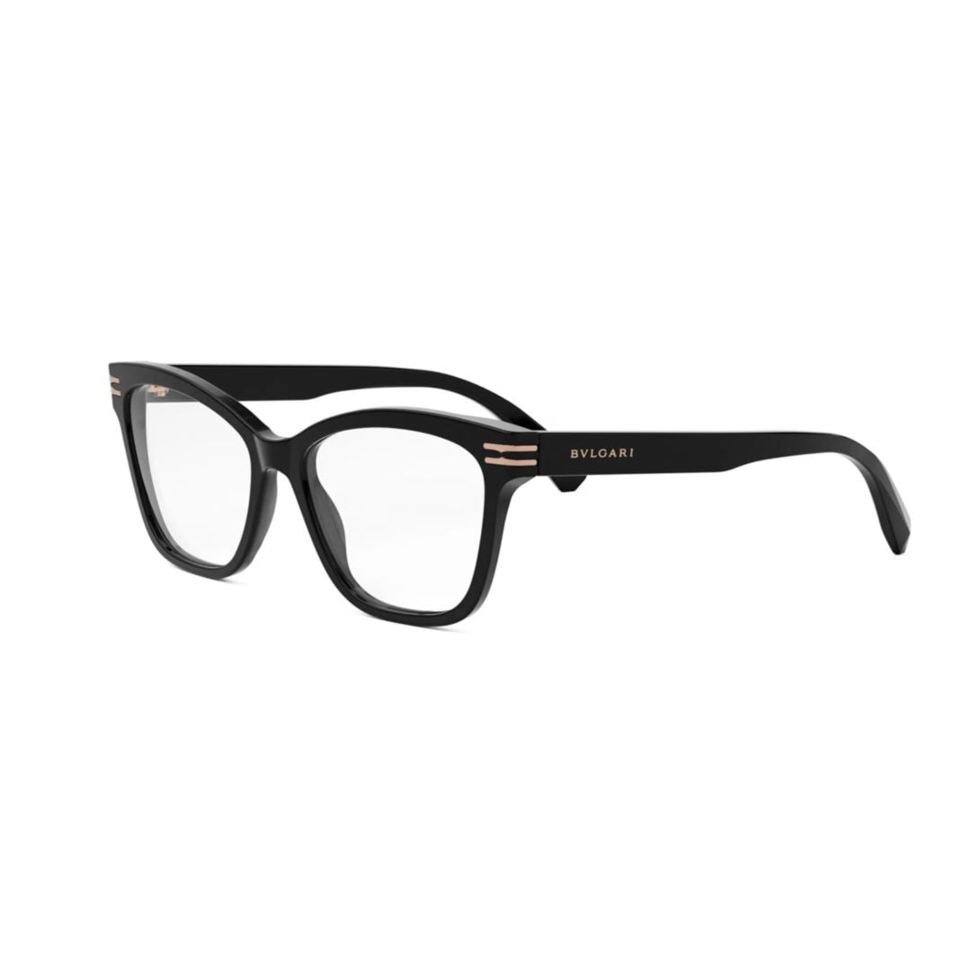 Bulgari Bv50009i Bold Rectangular Frame Eyeglasses