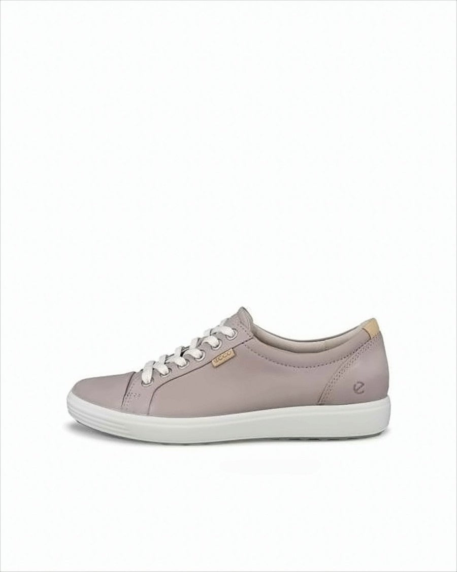 Ecco Low-Top Sneakers With Smooth Leather Upper