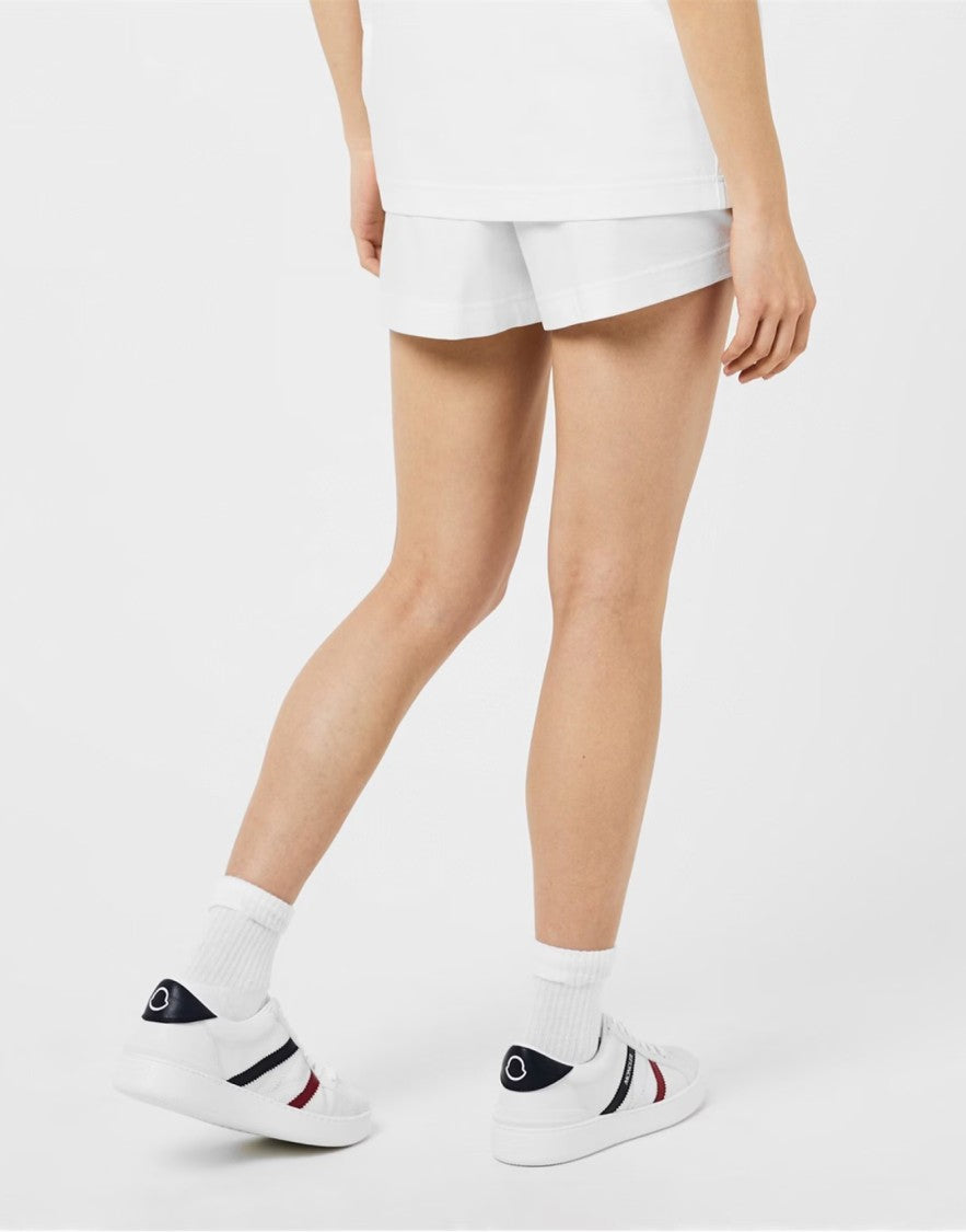 Moncler Stripe Detail Logo Shorts