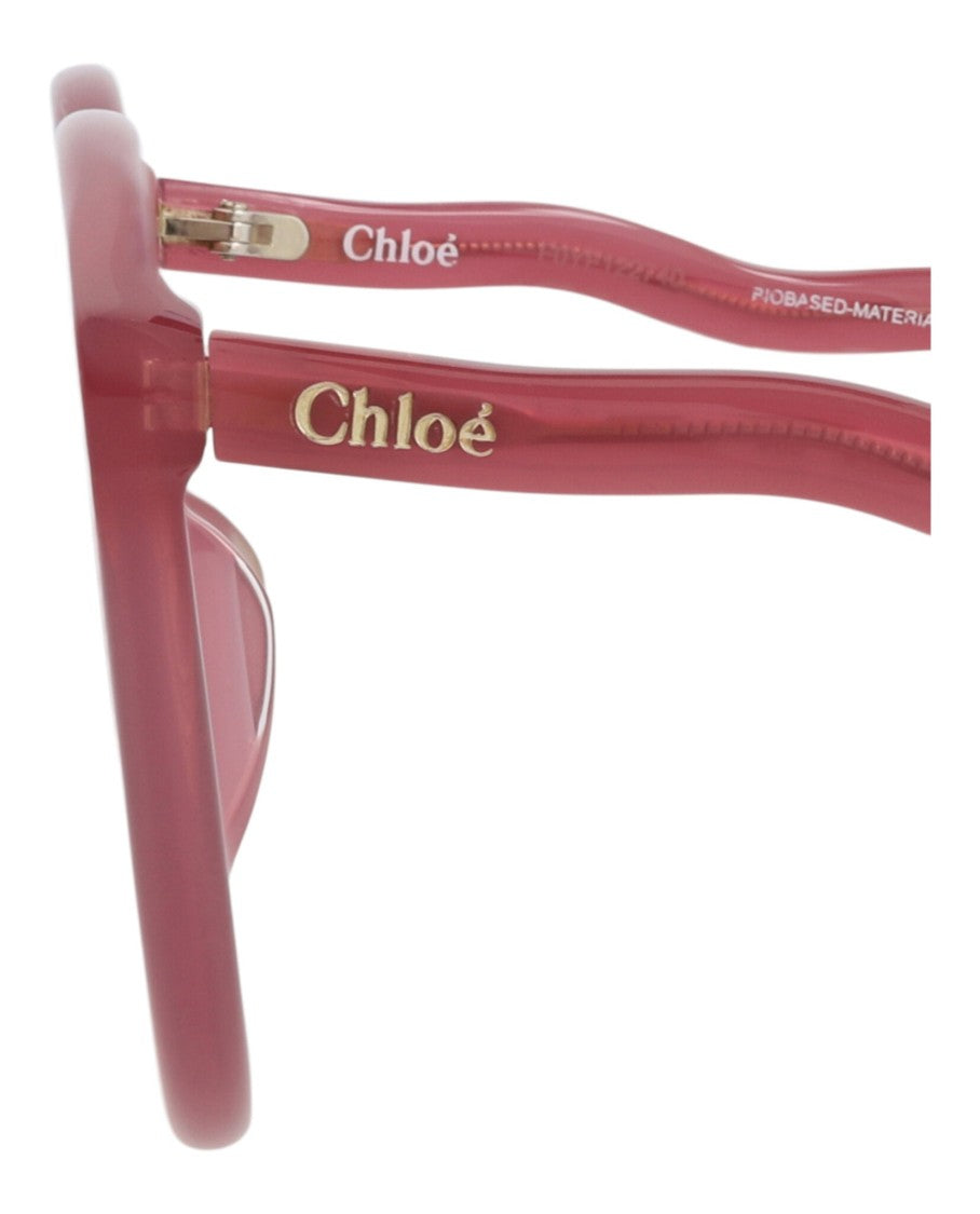 Chloé Round-Frame Bio Acetate Sunglasses