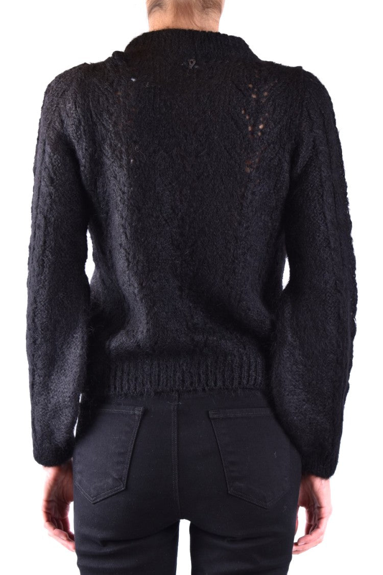 Dondup Cable Knit Sweater With Ribbed Details