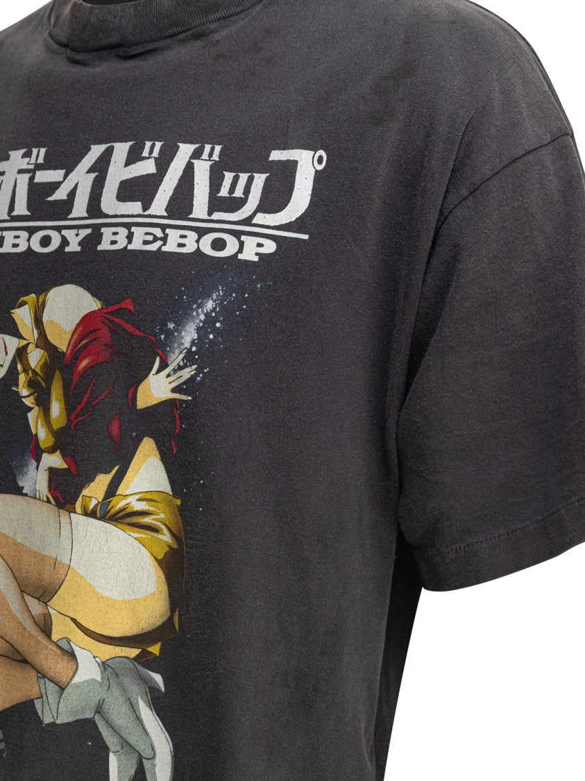 Saint Mxxxxxx Graphic Print T-Shirt With Relaxed Fit