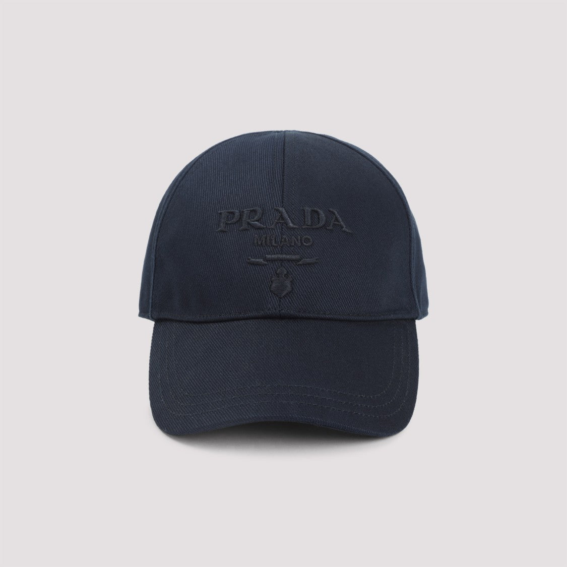 Prada Structured Breathable Cotton Cap