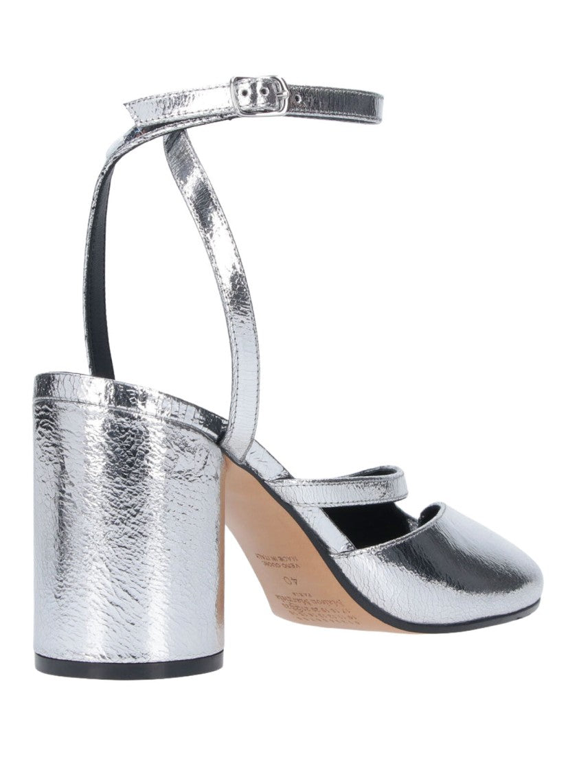 Maison Margiela Silver Tabi Pumps