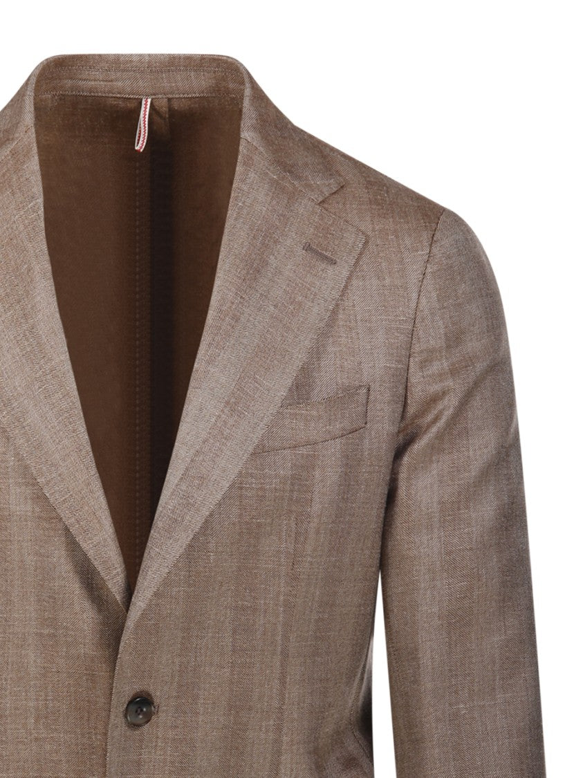 Santaniello Tailored Brown Jacket