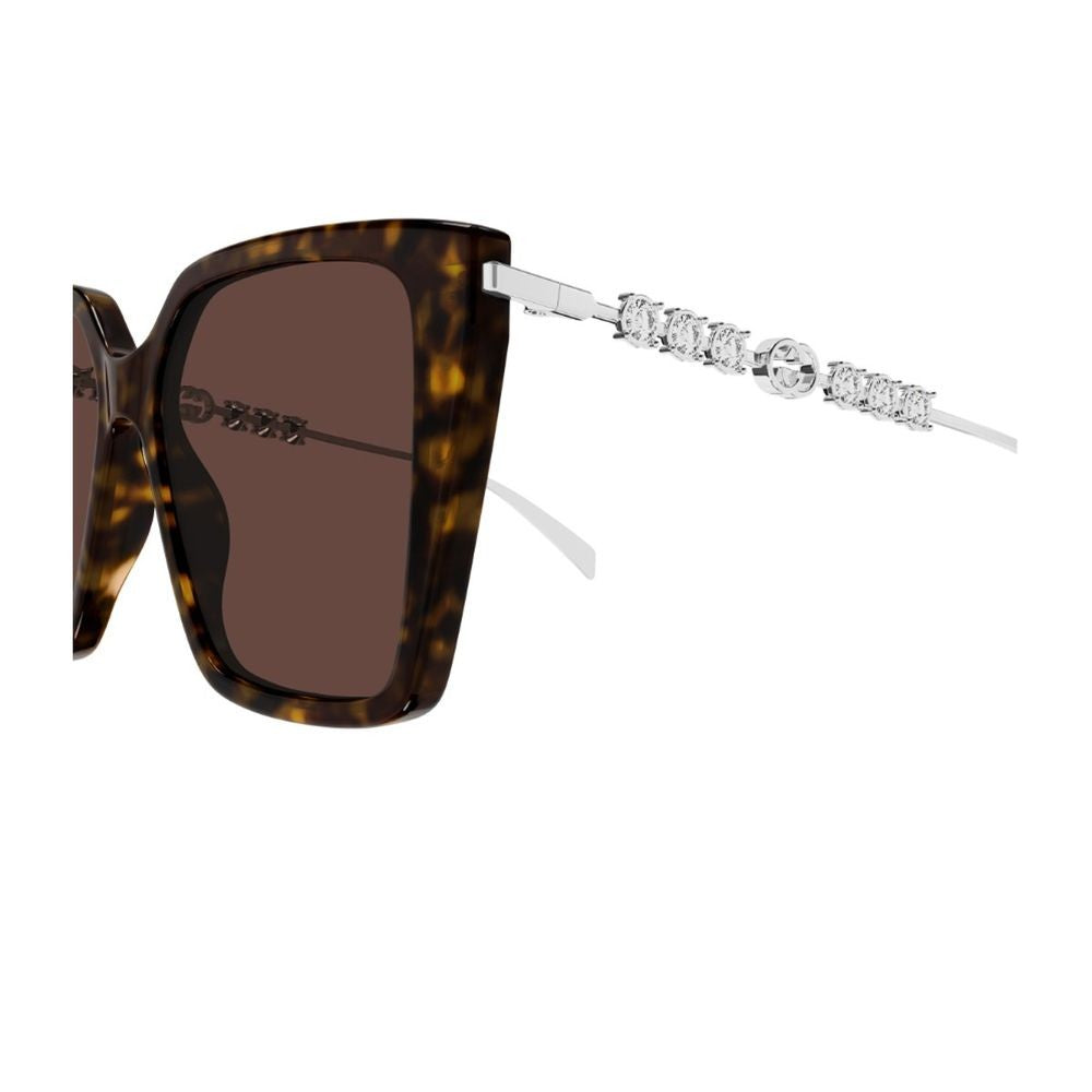Gucci Gg1967s Linea Emblem Square Sunglasses