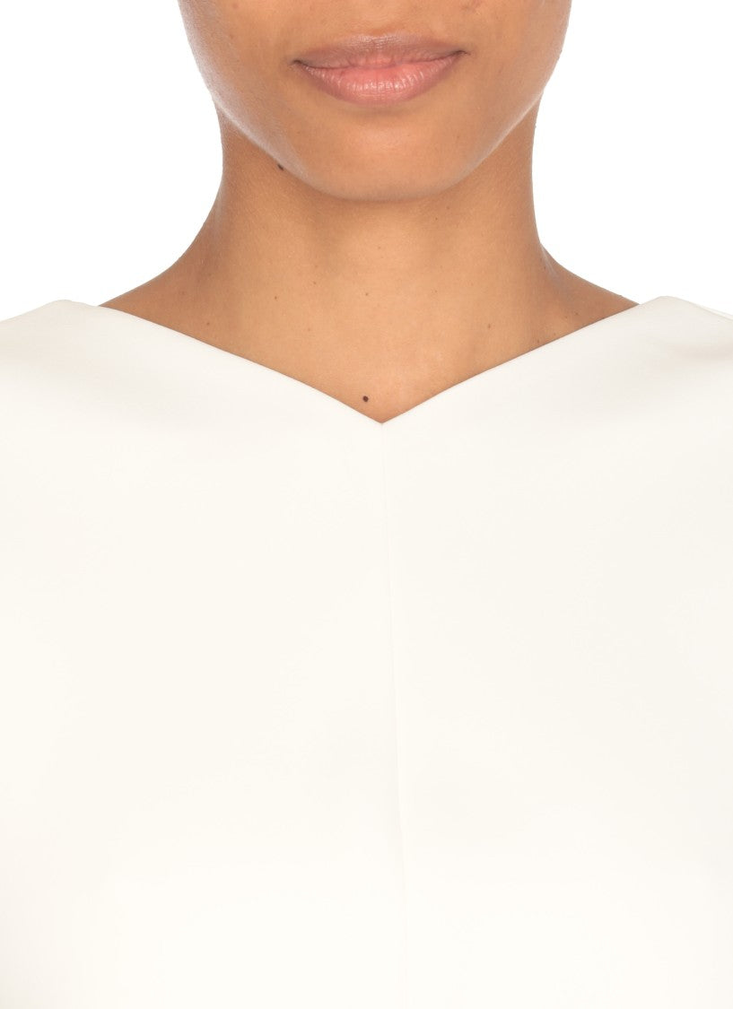 Khaite White Mel Dress