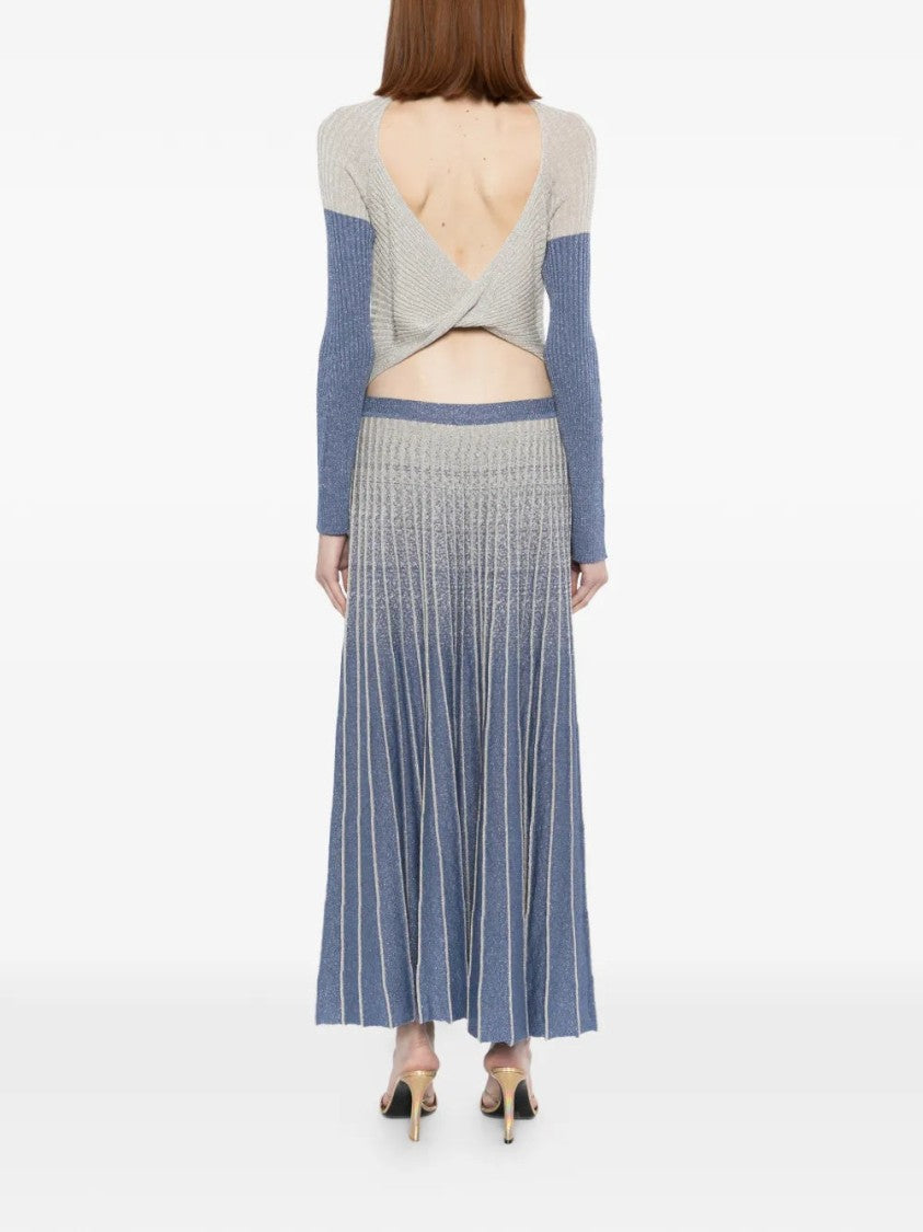 Saiid Kobeisy Degrade Knitwear Dress