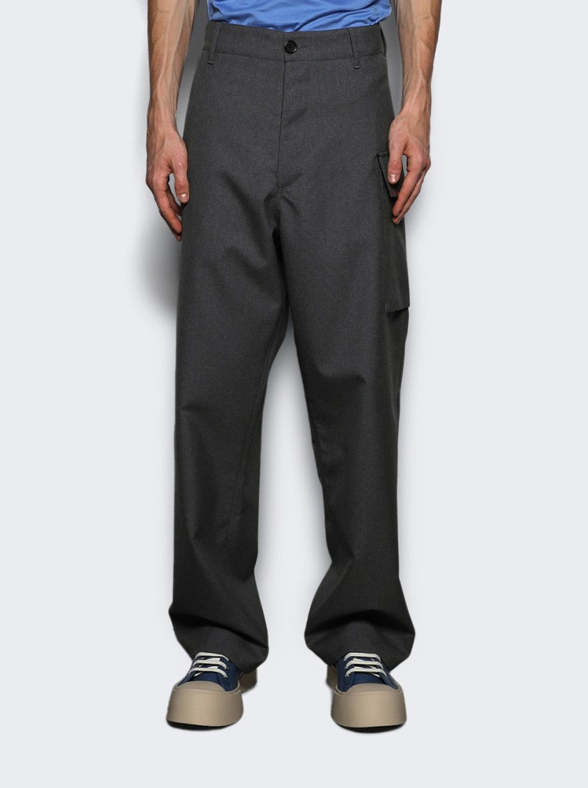Marni Cargo Pocket Trousers Grey