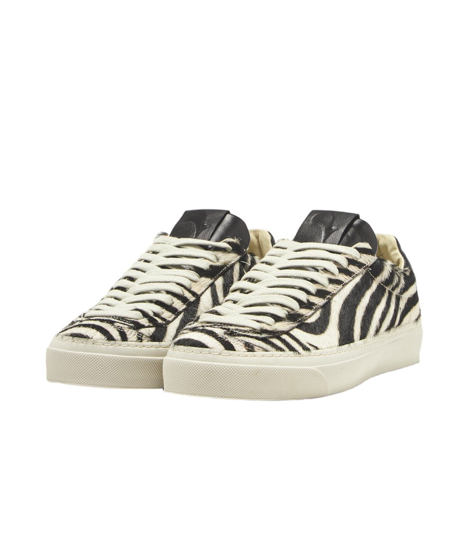 Aqua Alta Venice Zebra Fur Upper Aqua Alta Sneakers