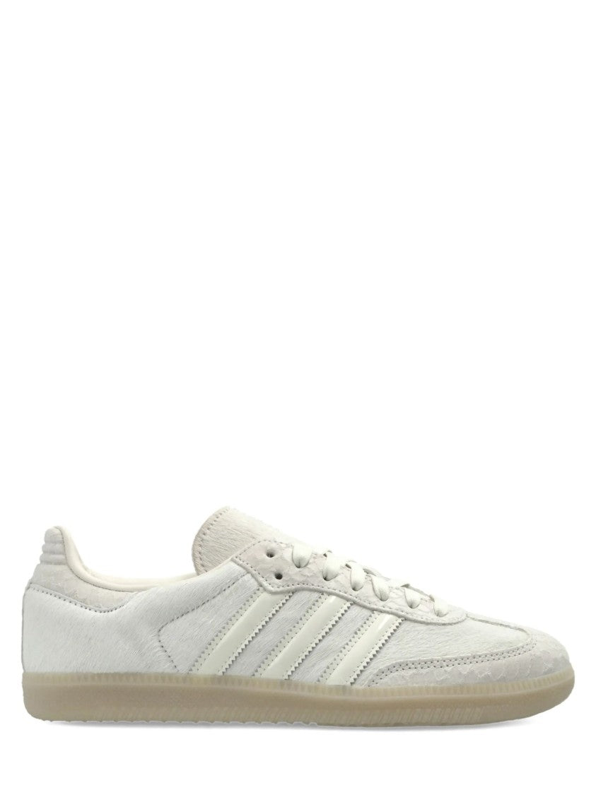 Adidas White Samba Og Leather Sneakers