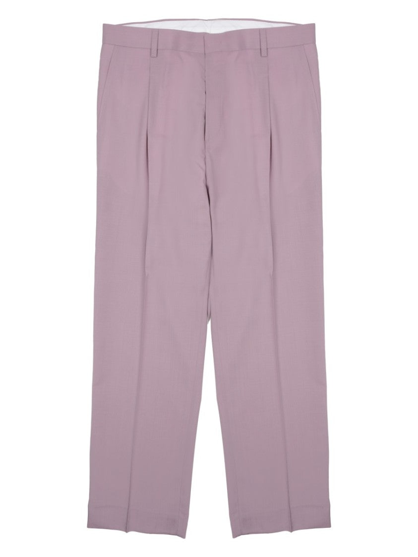 Be Able Straight-Leg Trousers With Front Pleats And Clean Waistband