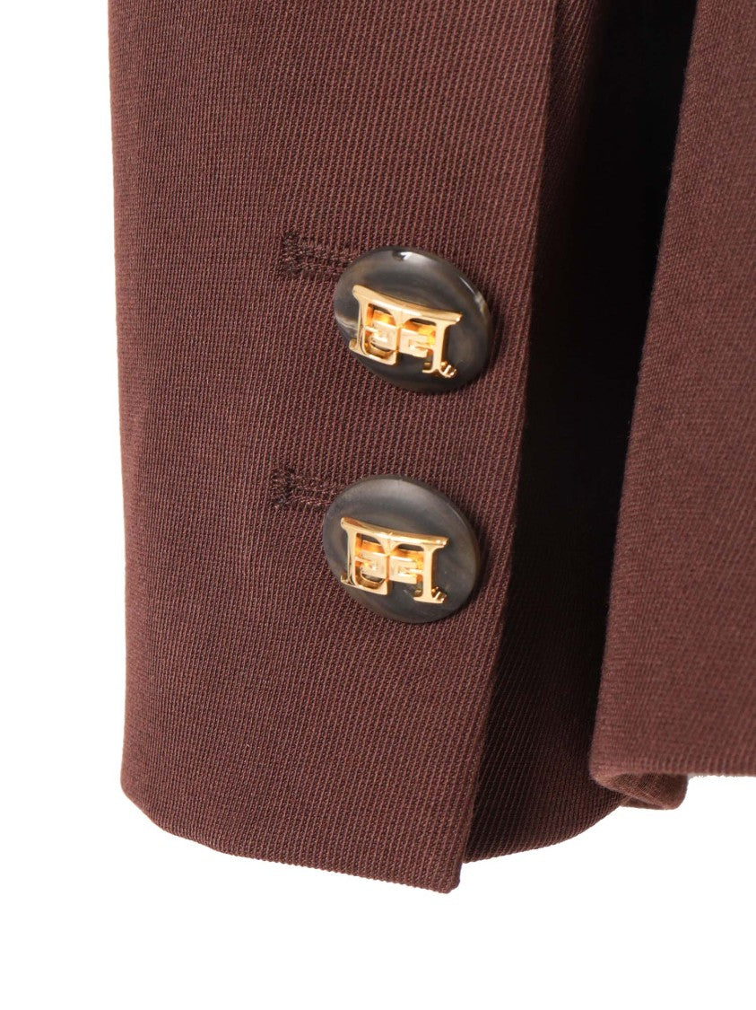 Elisabetta Franchi Tailored Jacket With Classic Lapel