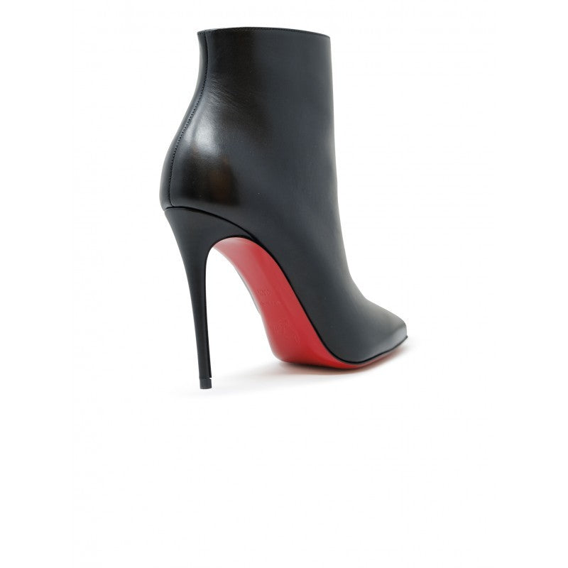 Christian Louboutin Black Leather So Kate Booty 100 Ankle Boots