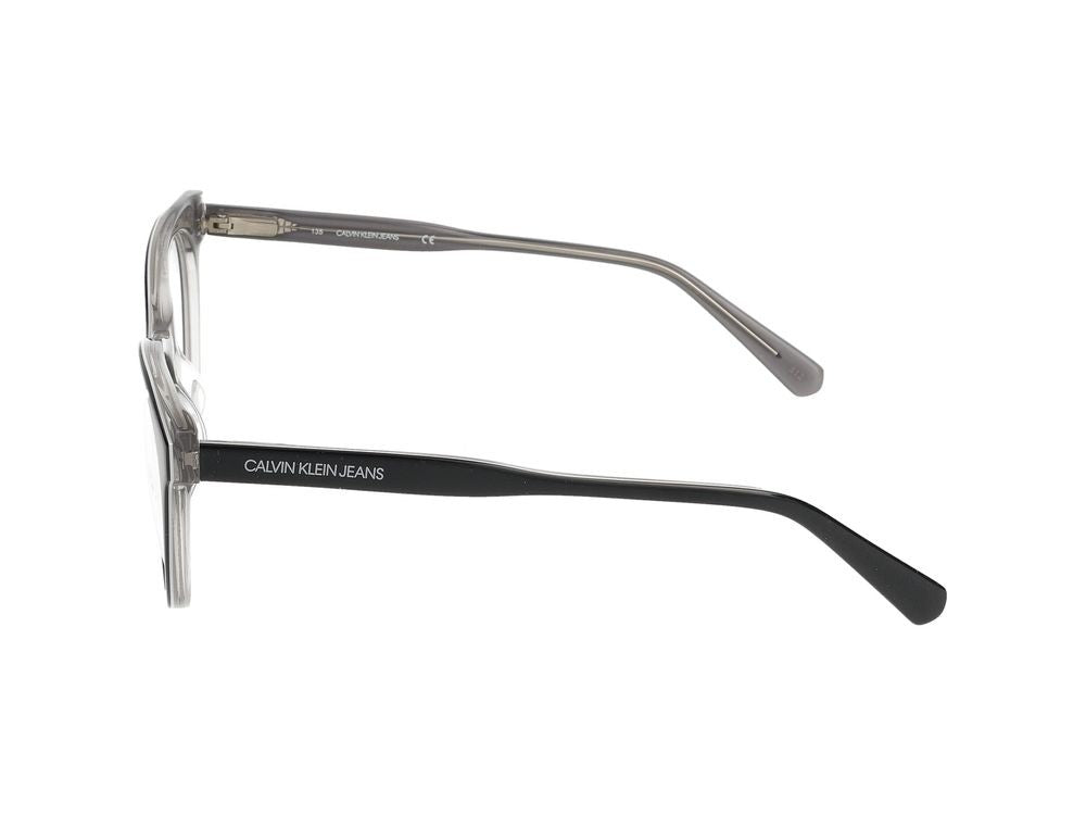 Calvin Klein Jeans Eyeglasses Ckj19511 076 Black/Crystal Smoke 51/19/135