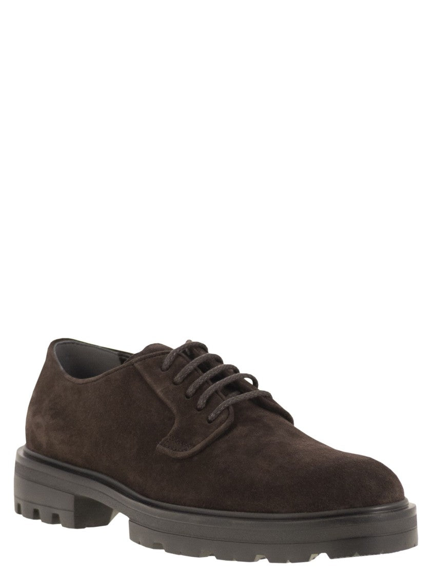Hogan H673 - Suede Lace-Ups