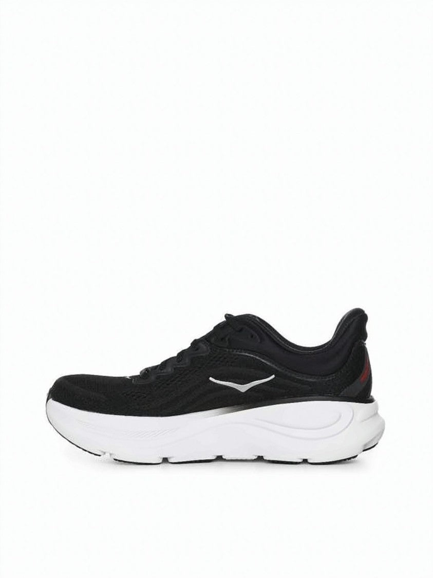 Hoka Low-Profile Black Sneakers With Cushioned Sole